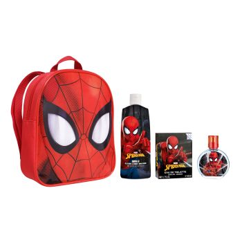 Mochila Spider-Man Eau de Toilette + Gel de Banho