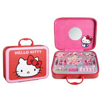 Estojo de maquilhagem quadrado Hello Kitty