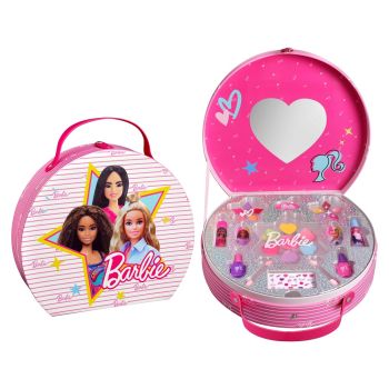 Estojo de maquilhagem redondo para a barbie