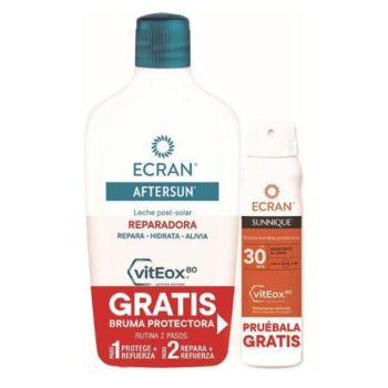 Aftersun Pack Leite Pós-Solar Reparador + Brisa Spray Sunnique SPF 30