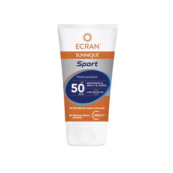 Fluido protetor Solar SPF 50 para esportes