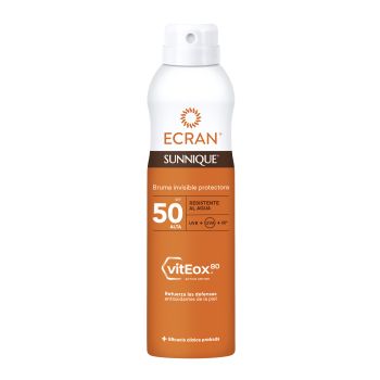 Protetor de spray Solar invisível SPF 50