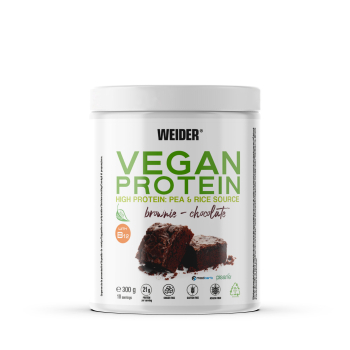Pó para suplemento alimentar de proteína vegana