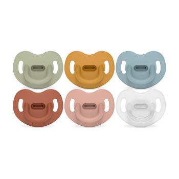 Chupeta Tudo Silicone Tetina Anatómica 6-18M