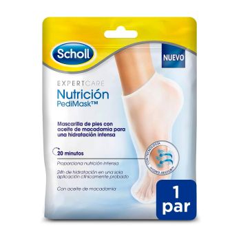 Máscara nutritiva para os pés