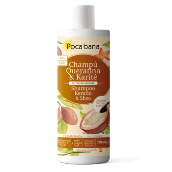 Champô Queratina e Karité