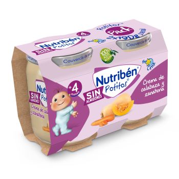 Boiões Creme de Abóbora e Cenoura