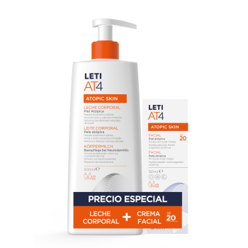 Pack Leite Corporal AT4 + Creme Facial AT4 SPF20