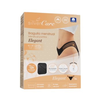 Cueca Menstrual de Algodão Orgânico Elegant