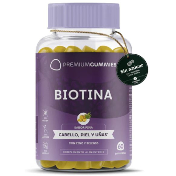 Gummies Biotina Com Zinco E Selénio