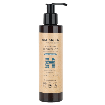 Champô hidratante bio e vegan