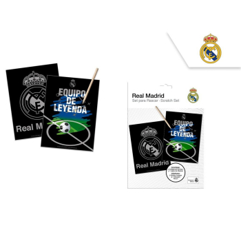 Conjunto para Raspar Real Madrid