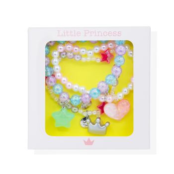 Conjunto de Pulseiras Princess Abalorios Princess
