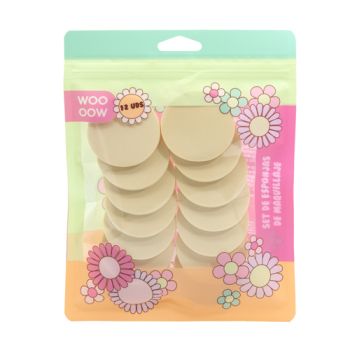 Set 12 Esponjas de Maquilhagem