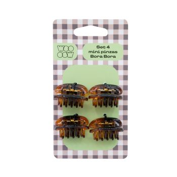  Conjunto de 4 MINI fortes pinças de fixação 