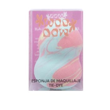 Esponja de Maquilhagem Tie Dye Neon