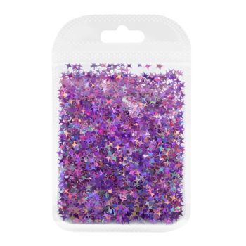 Estrelas Brilhantes para as Unhas