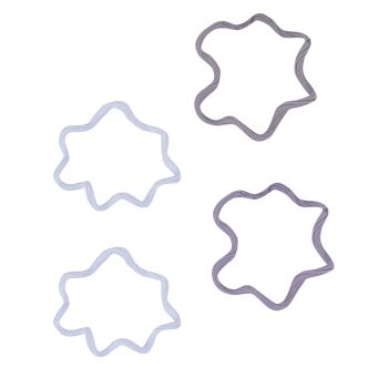 Conjunto 4 Elásticos Torcidos