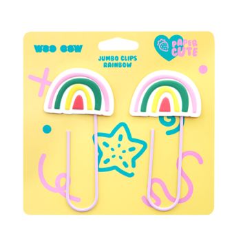 Jumbo Clip Marcador de Páginas Rainbow
