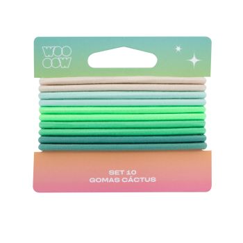 Conjunto 10 Elásticos de Cabelo