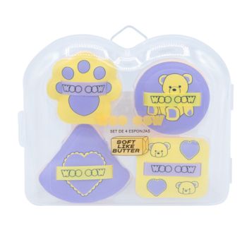 Conjunto de 4 Esponjas Soft Like Butter