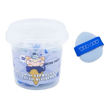Conjunto 9 Mini Esponjas Puff Cream
