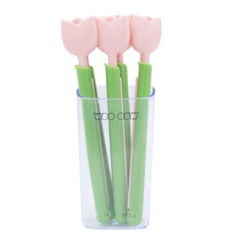 Conjunto de 5 Clips de Tulipas para Sacos