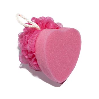 Esponja de Banho Pink Love