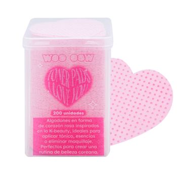Toner Pads I Love You Algodões Desmaquilhantes