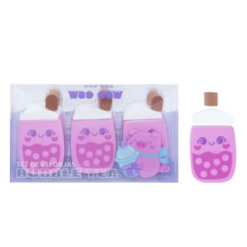 Set 3 Esponjas Maquilhagem Bubble Tea