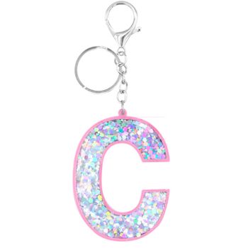 Porta-chaves ABC Glitter Collection