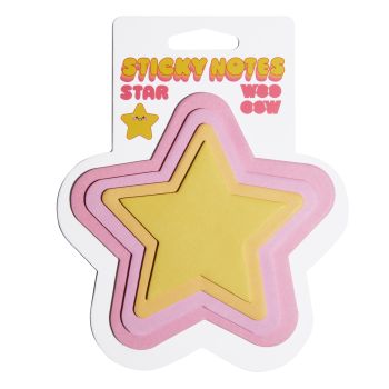 Sticky Notes Star Notas Adesivas