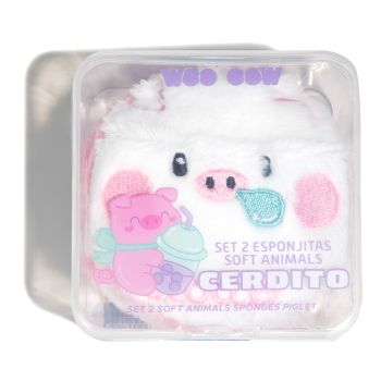 Conjunto 2 Esponjinhas Ultra Soft Animais