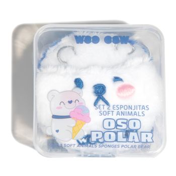 Conjunto 2 Esponjinhas Ultra Soft Animais