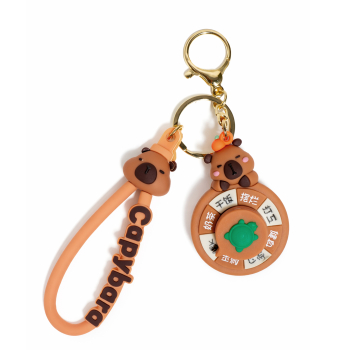 Capykeychain Chaveiro Roleta Capivara