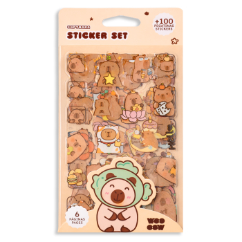 Capivara Sticker Set Autocolantes