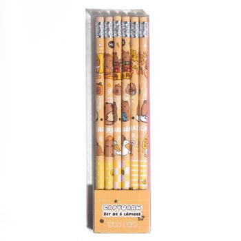 Capydraw Conjunto de 6 Lápis