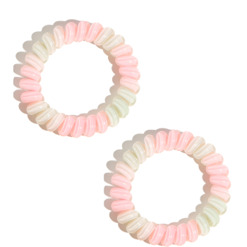 Set 2 Elásticos de Cabelo Cable Pastel Set 2 Elásticos de Cabelo Cable Pastel