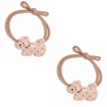 Set 2 Elásticos de Cabelo Charm Cãozinho