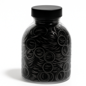 Set 1000 Mini Gomas de Pelo