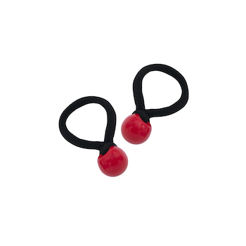 Conjunto 2 Elásticos de Cabelo Pompom