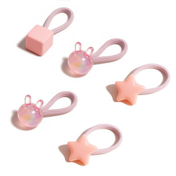 Coffret 5 Elásticos de Cabelo Bunny