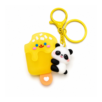 Porta-chaves Ice Ring Panda Love