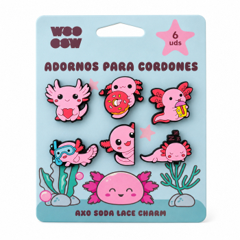 Axo Lace Charm Set de Adornos de Cordones