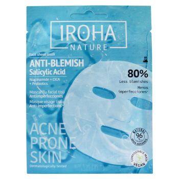 Máscara Facial Anti-imperfeições com Ácido Salicílico, Niacinamida, CICA e Probióticos