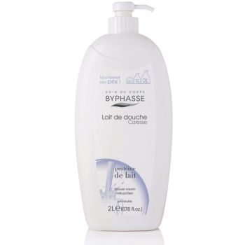 Creme de duche com proteínas de leite Caresse