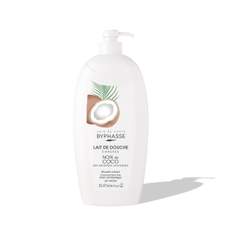 Creme de duche de coco Caresse