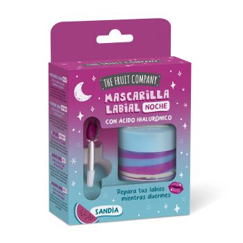 Máscara de Melancia Labial de Noite com Ácido Hialurónico
