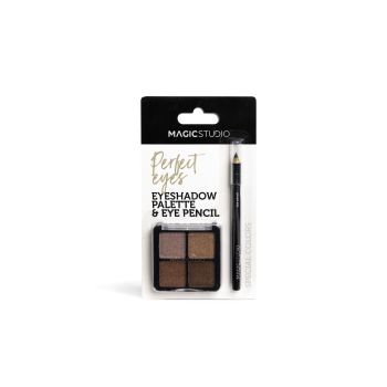 Paleta de sombras + Lápis de olhos