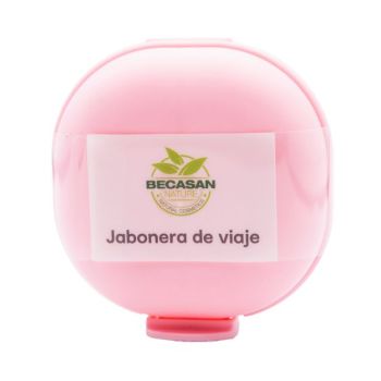 Saboneteira de Viagem Rosa